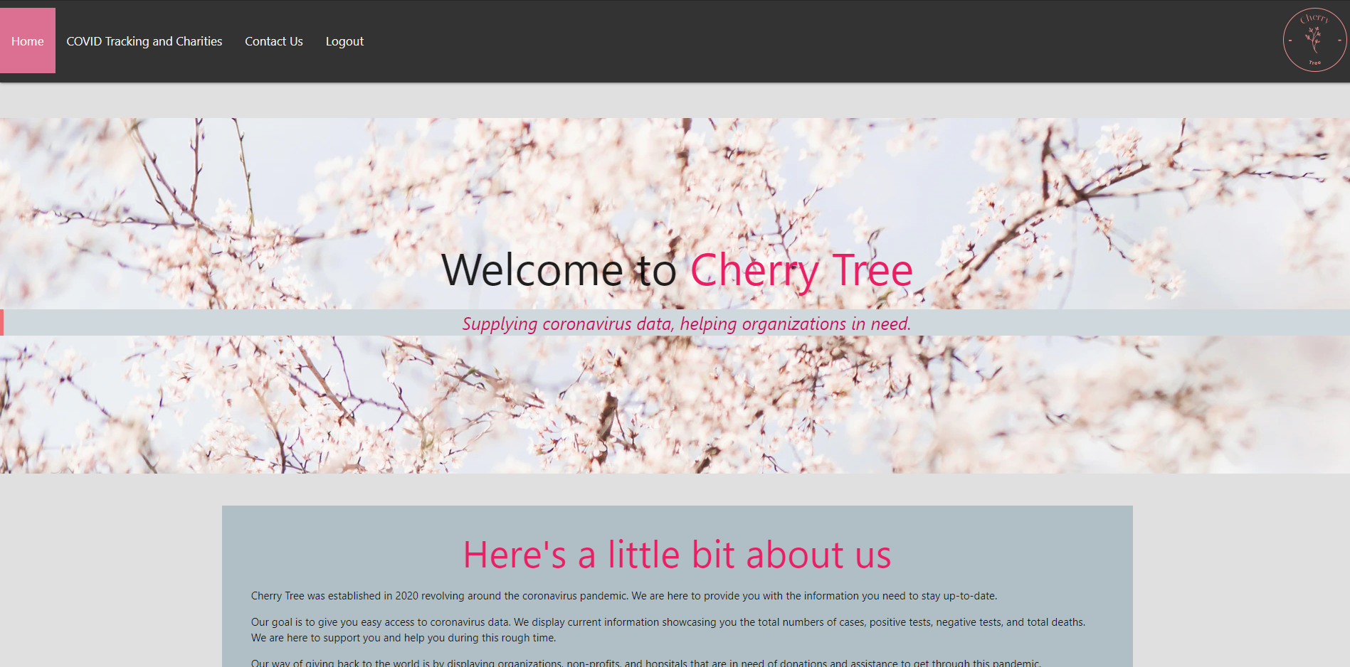 Screenshot of Plant Mobile Homepage